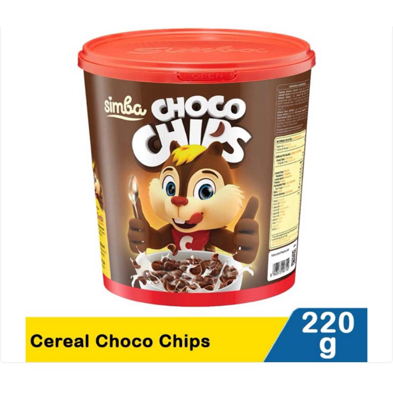 

Simba Cereal choco chips 220 gr