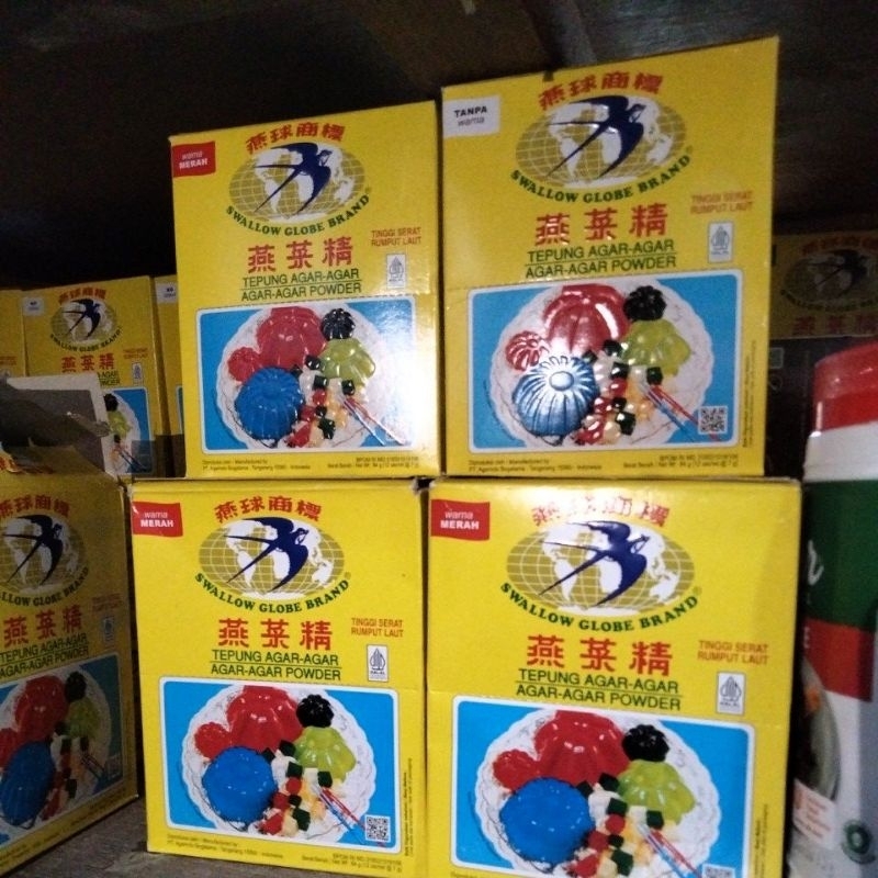 

Swallow Globe Brand Teung Agar-Agar Powder