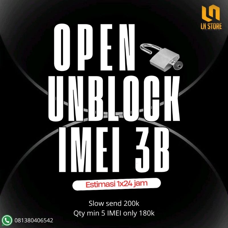 Unlock Imei 3 Bulan