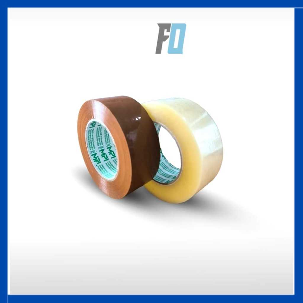 

(FO)Lakban Bening Coklat 72Yard X 45Mm /Lakban Packing