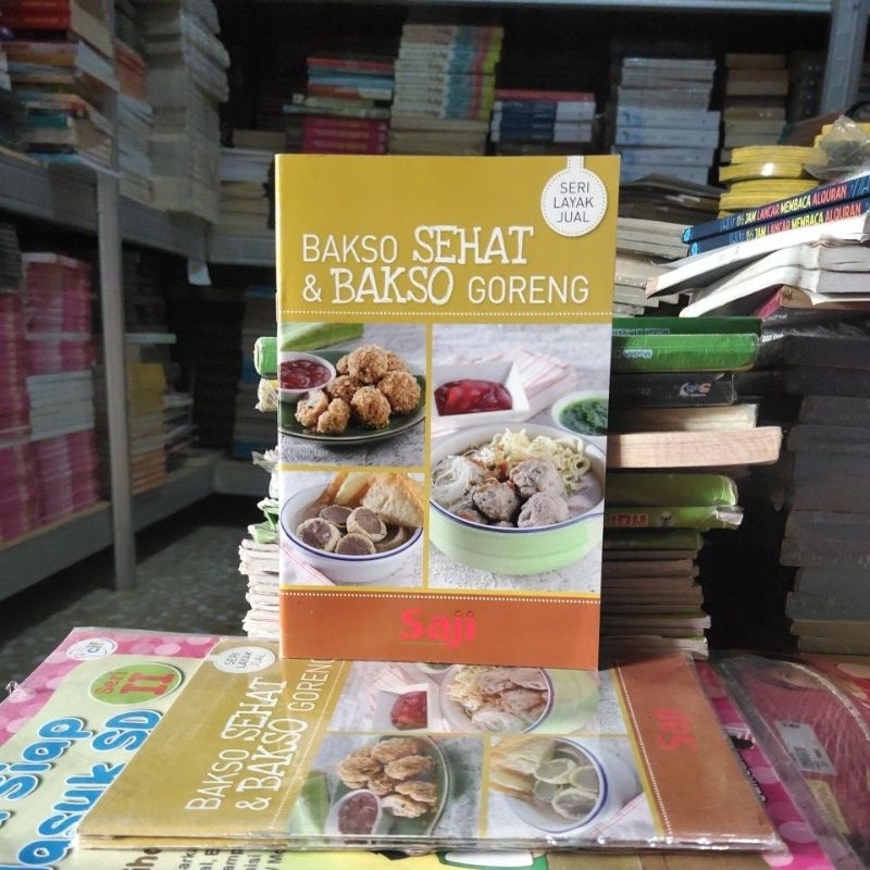 BUKU RESEP MASAKAN / MAKANAN / BAKSO SEHAT & BAKSO GORENG