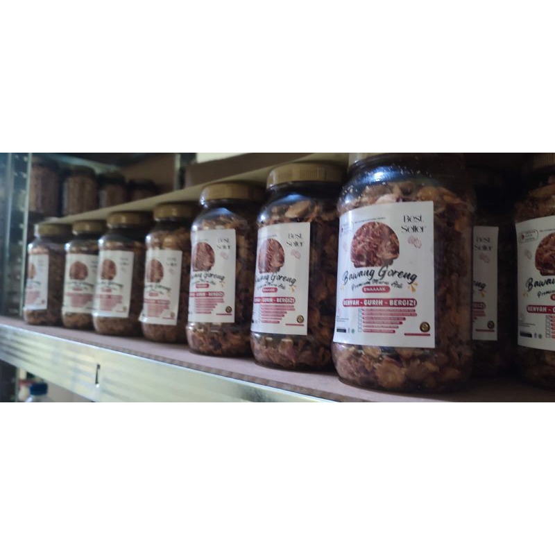 

Bawang merah goreng paket 3 pcs grade B / bawang goreng asli