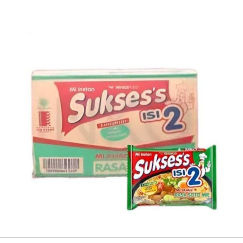 

MIE SUKSES MIE ISI 2 RASA SOTO KARTON ISI 24 BUNGKUS