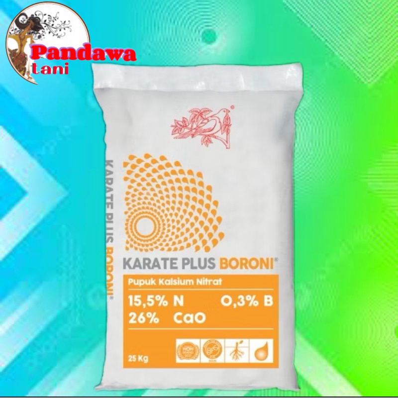 Pupuk Karate Plus Boroni 25 Kg