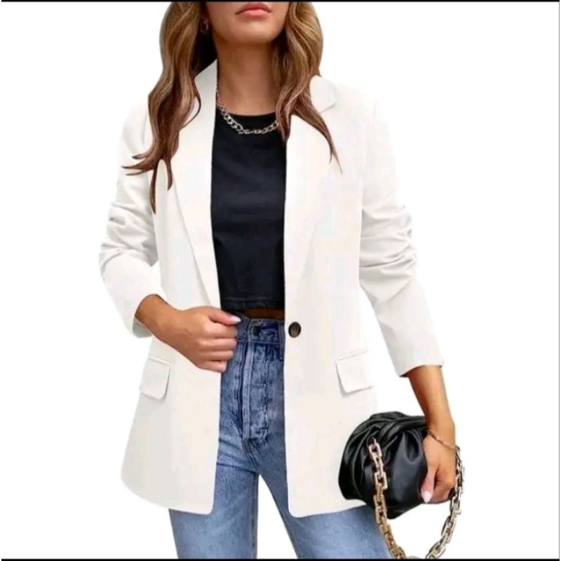 Atasan Wanita/BlazerWanitaModelKancing/JasWanitaKantor