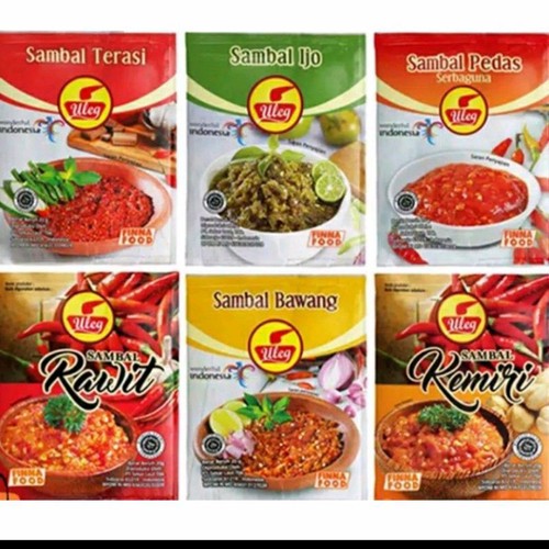 

SAMBAL ULEG FINNA RENCENG ECER 18GR - ALL VARIAN SASHET