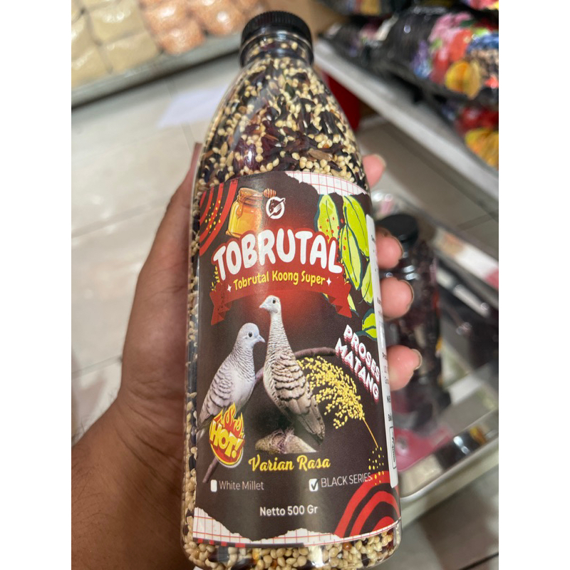 

TOBRUTAL BLACK 500gr