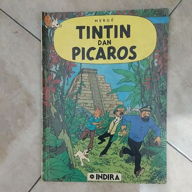 Komik Petualangan Tintin dan Picaros (Indira)