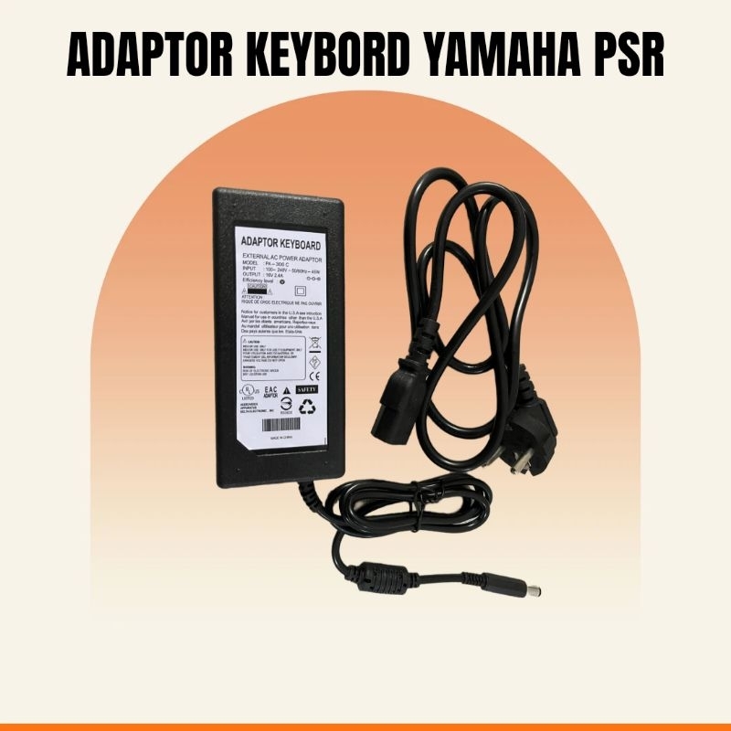 Adaptor Keybord Yamaha PSR Tipe S3000 Output 16V - 2, 4A