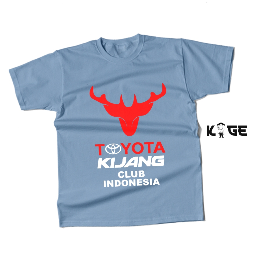 Kaos Baju Distro TOYOTA KIJANG CLUB INDONESIA 100 % Cotton Combed 30s Unisex Terlaris / T SHIRT KAOS