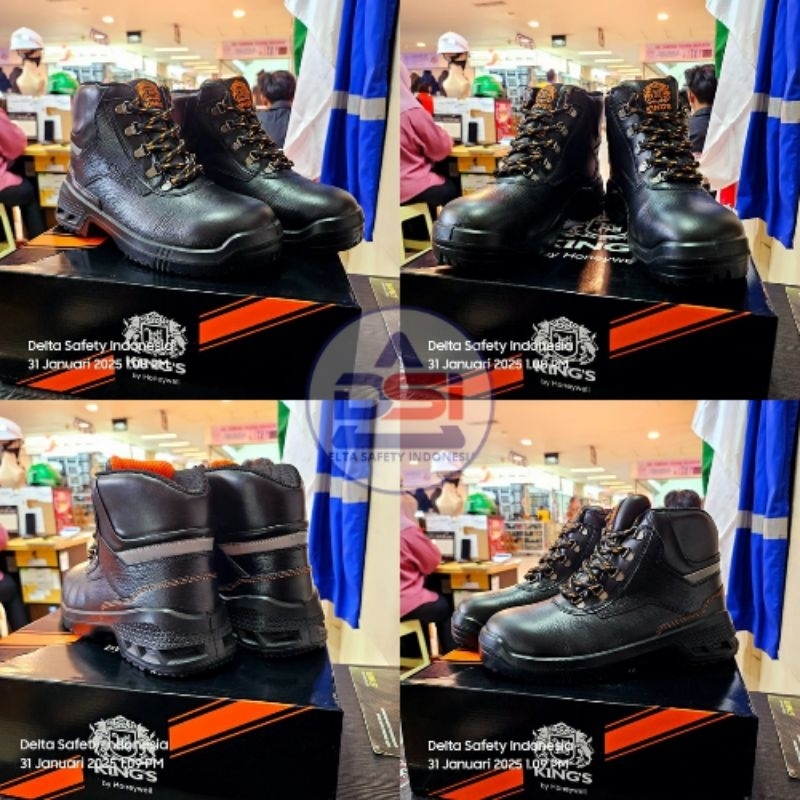 Sepatu Safety Kings KWD 301 Original By Honeywell - Safety Shoes King's kwd 301