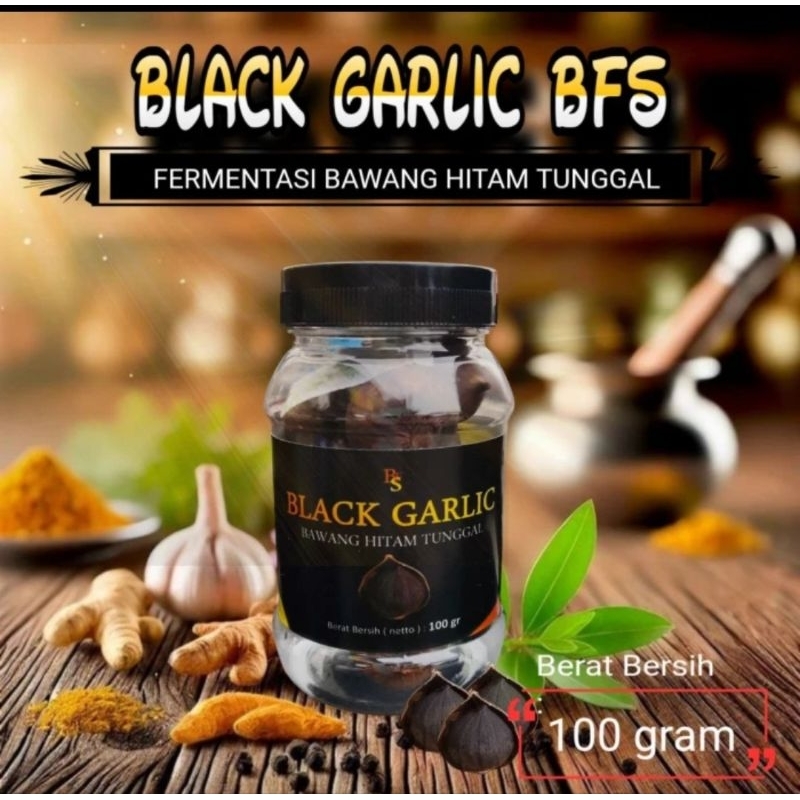 

Black garlic bawang hitam tunggal 100 gram