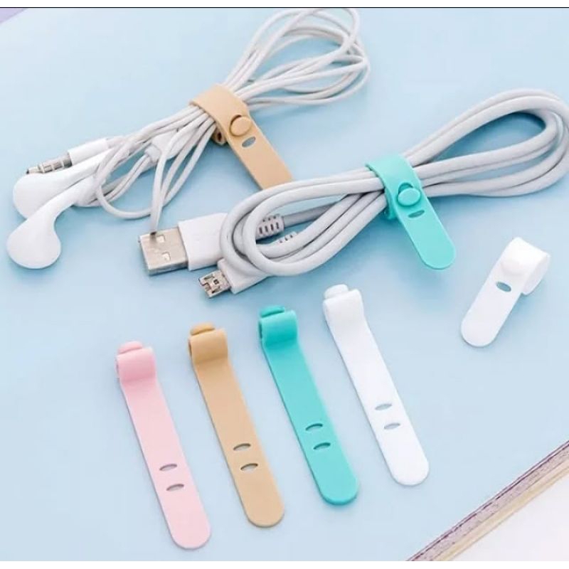 Pengikat Kabel  HP Tali Charger Tali Headset Earphone