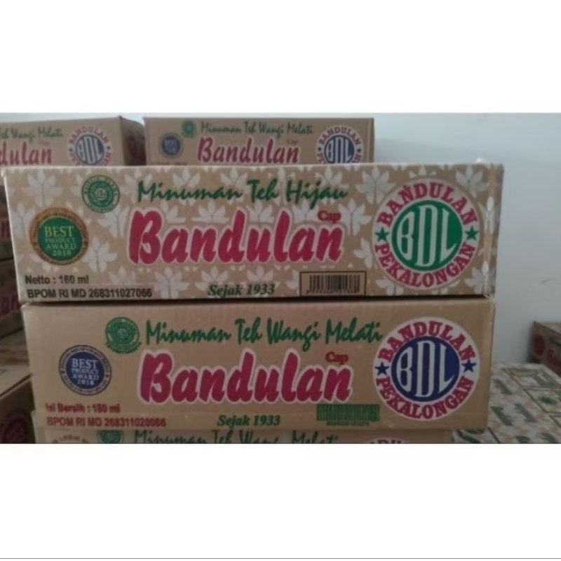 

TEH BANDULAN TEH HIJAU GELAS 160ML ISI 24 PER KARTON DUS