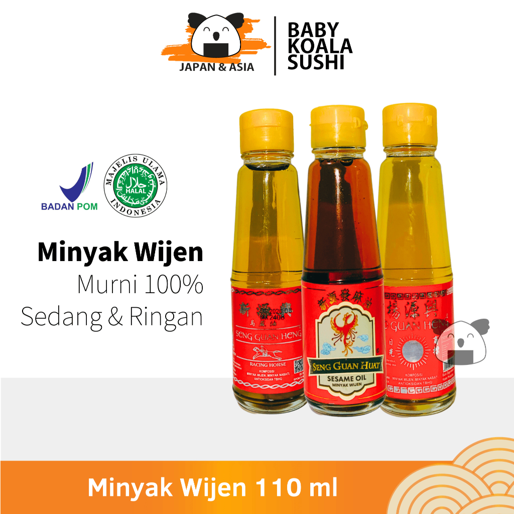 

MATAHARI Minyak Wijen Sesame Oil 110 g Halal │ All Grade.