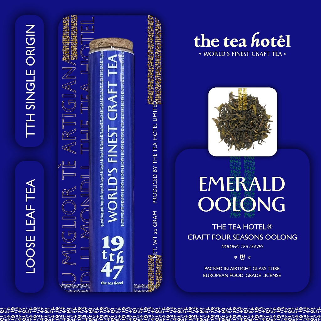 

The Tea Hotel® Emerald Oolong | Craft Four Seasons Oolong | Loose Leaf Tea | TTH Single Origin