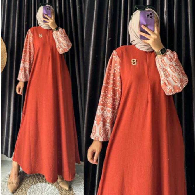 Gamis Lebaran Wanita Terbaru 2025 Games2025 Ghames Syari Model Baru Kondangan Murah Games 2025 Dewas