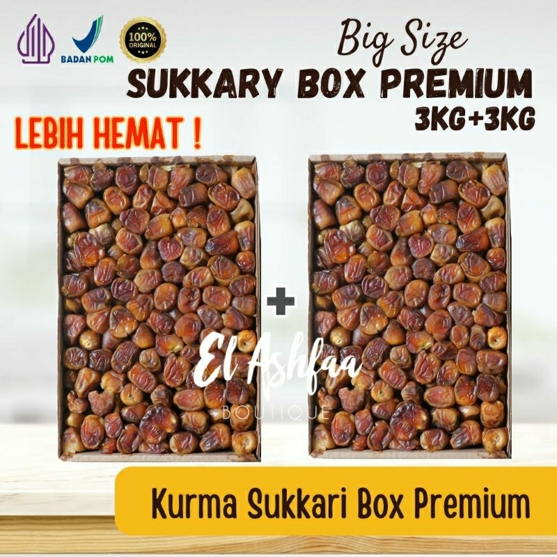 

Bundling Sukkary Box 3kg + 3kg - El ashfaa Boutique