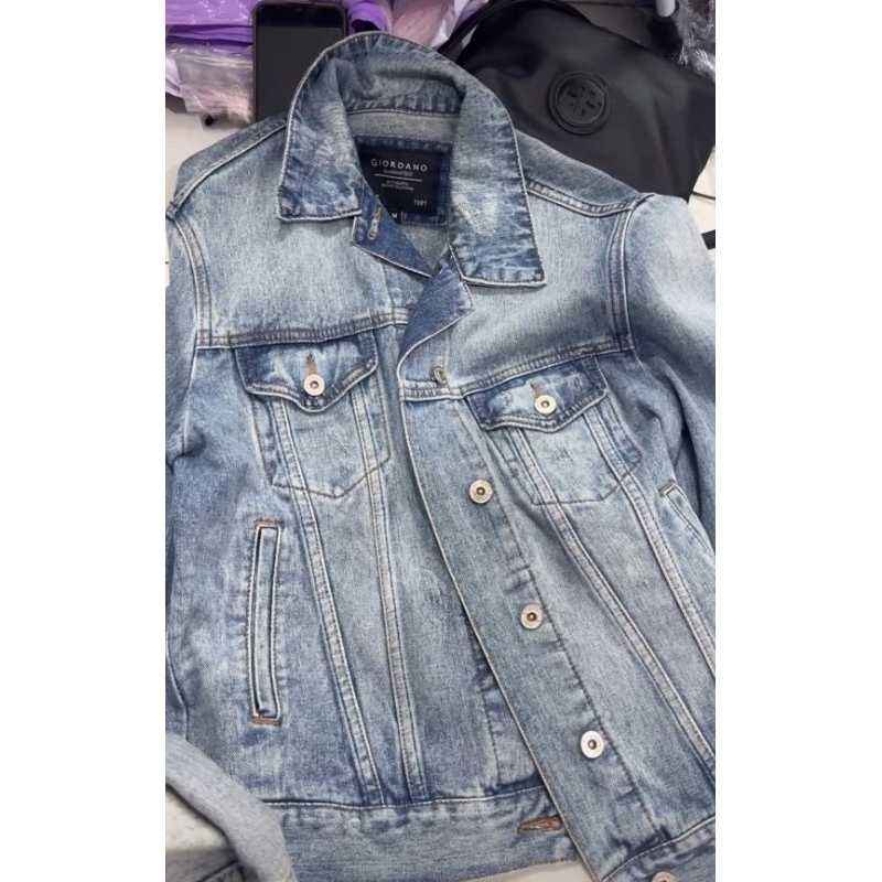 GIORDANO jaket jeans original