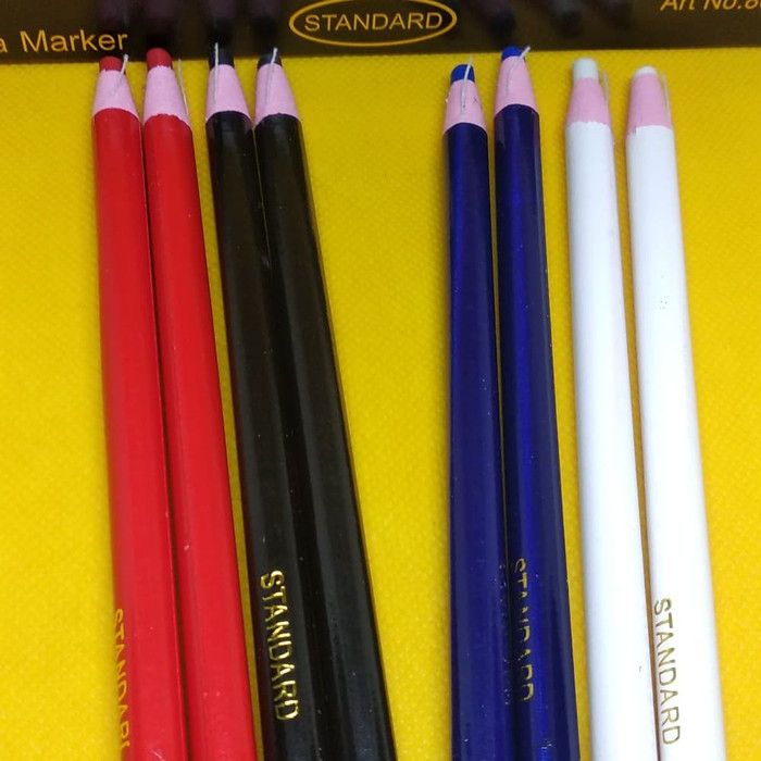 

( PACK) Pensil Standart Kapur Jahit Warna Random