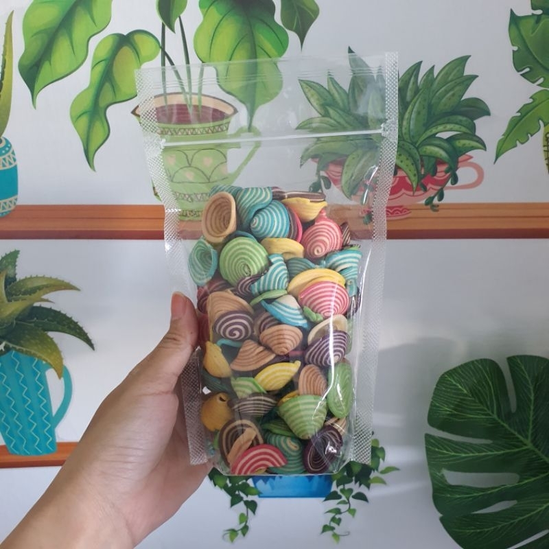 

KUPING GAJAH MINI RAINBOW 250G
