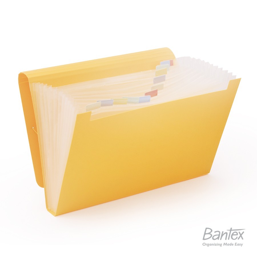 

TBMO EXPANDING FILE FOLIO 12 POCKETS 3601 36 BANTEX - FREESIA YELLOW