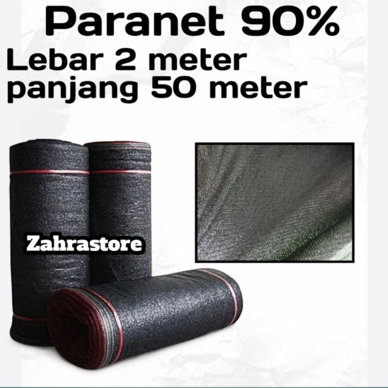 Paranet 90% Lebar 2 meter panjang 50 meter
