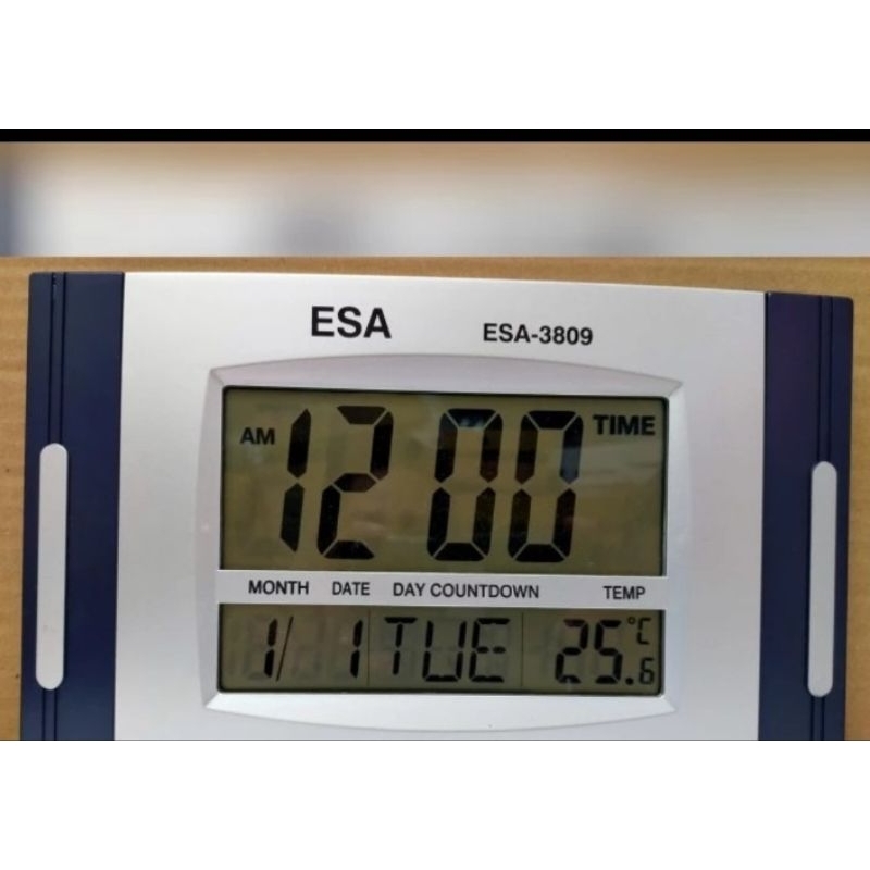 JAM DINDING DIGITAL ESA 3809