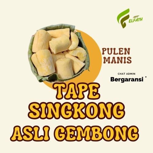 

TAPE SINGKONG MANIS ASLI GEMBONG LERENG GUNUNG MURIA