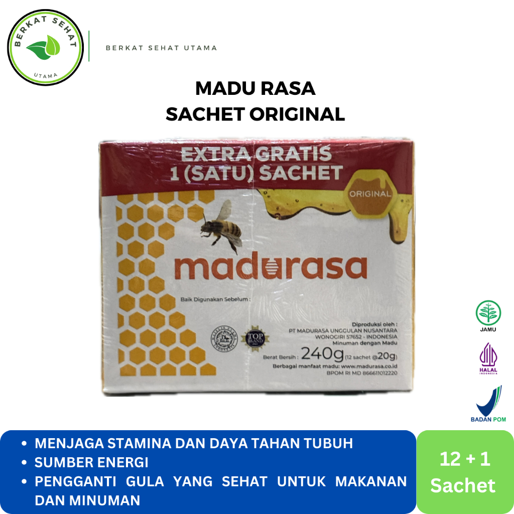 

Madurasa Sachet Original Box - 12 Sachet
