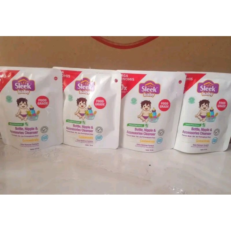 SLEEK PENCUCI BOTOL BAYI 70ML
