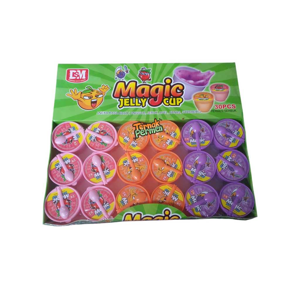 

MAGIC JELLY CUP ISI 30 PCS
