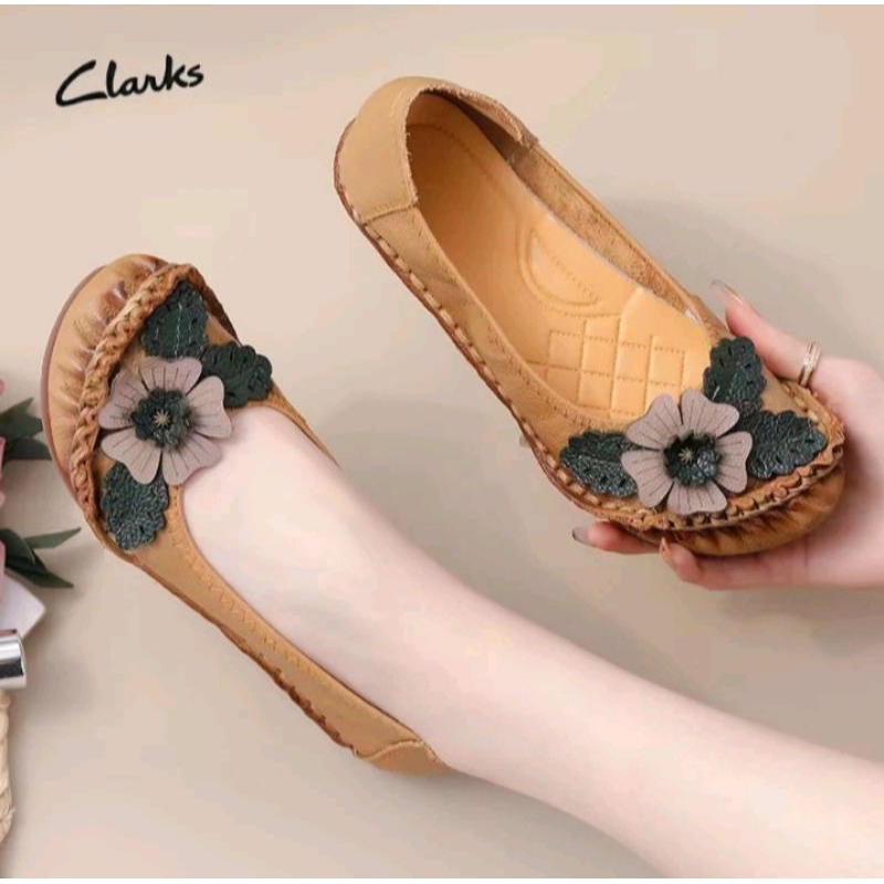 Sepatu Clarks Flat 1180/ Sepatu Wanita/ Sepatu Clarks Flat Wanita