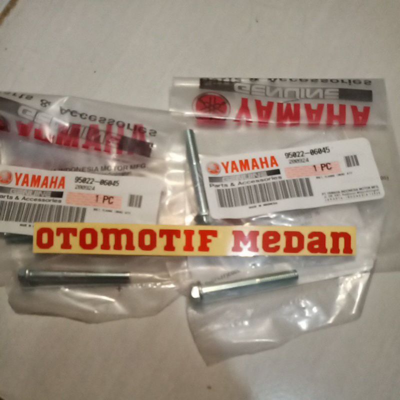 BAUT COVER BAK CVT / BOLT COVER BAK CVT MIO SOUL GT 125 / MIO M3 95822-06090 OR 95022-06045 ASLI ORI