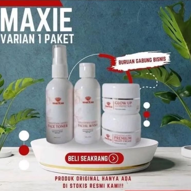 maxie glow kemasan baru BPOM original