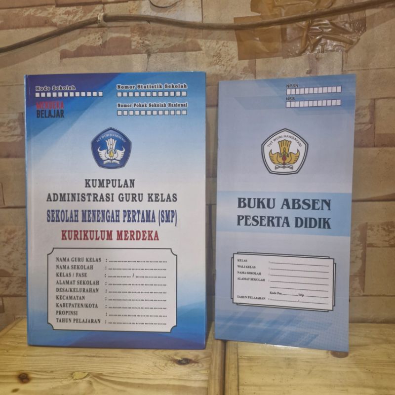BUKU ADMINISTRASI GURU KELAS SMP