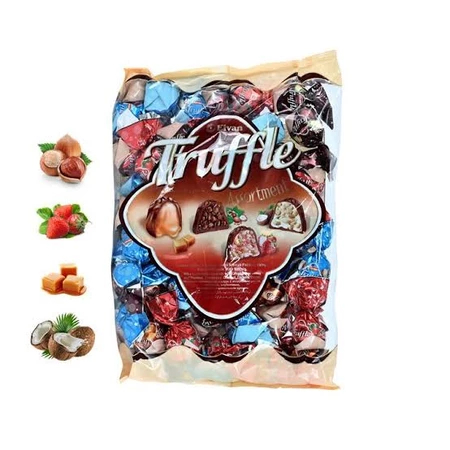 

Coklat Arab Turki Truffle coklat Assortment Caramel Hazelnut Strawberry Kemasan 400gr (ED : 2026)