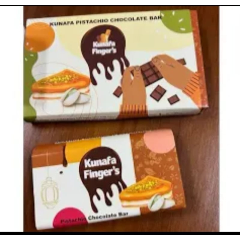 

KUNAFA FINGER'S PISTACHIO CHOCOLATE