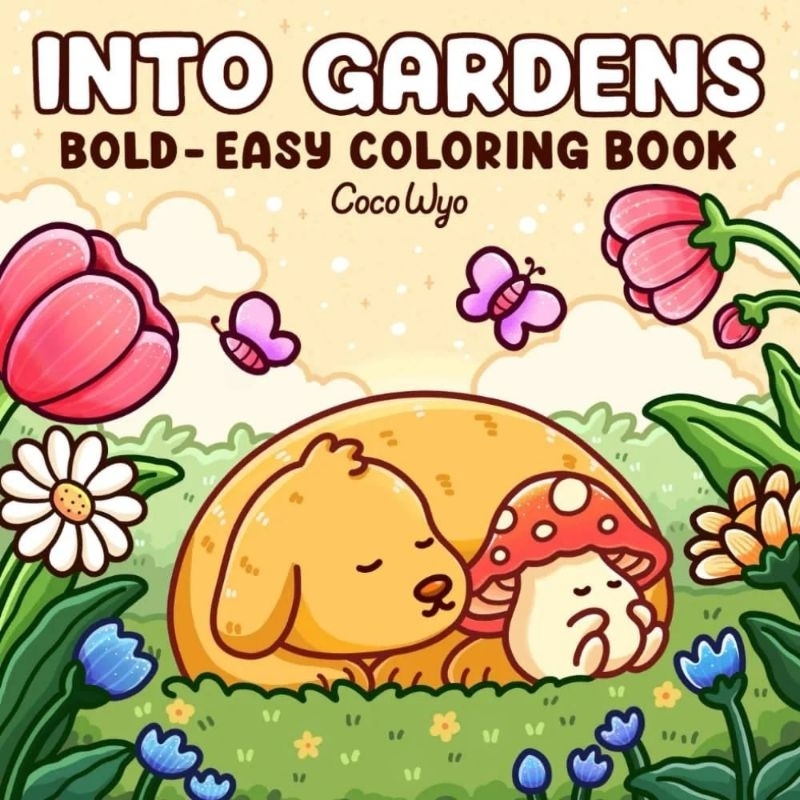 Into Garden by Coco Wyo Coloring Book