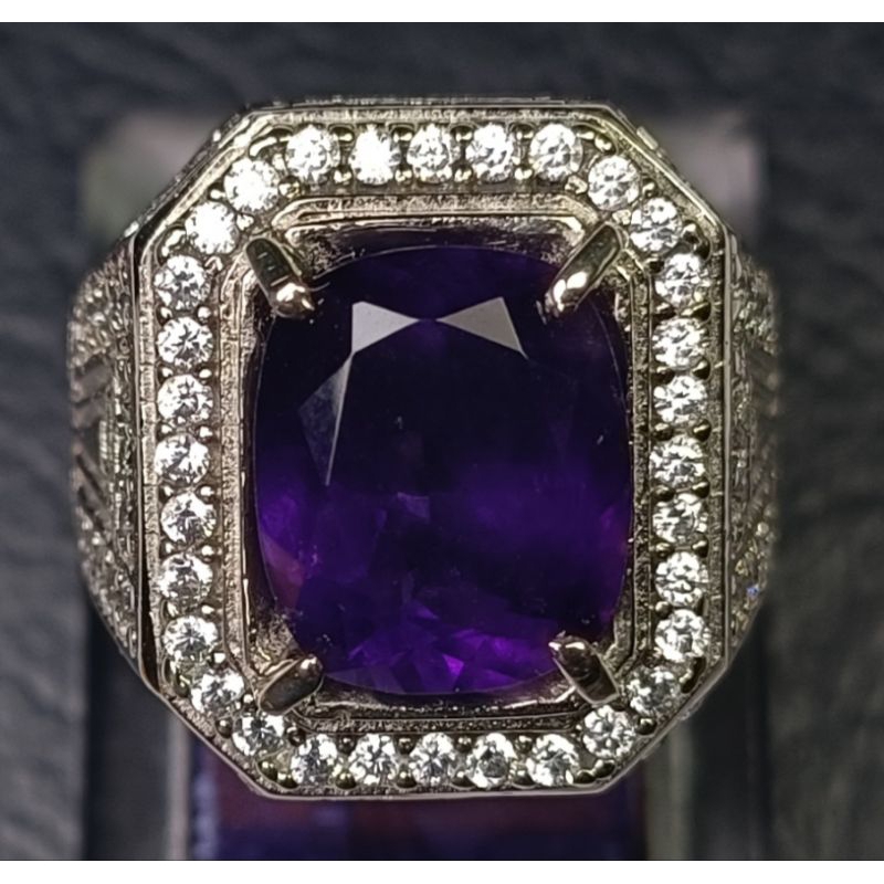 Amethyst quartz / kecubung ungu + memo