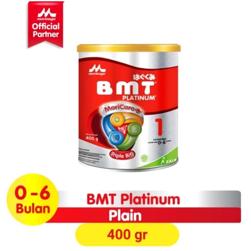 BMT Platinum Morinaga 0-6 Bulan 400g/800g