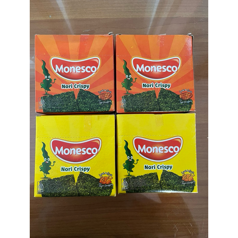 

Monesco Nori Crispy Ayam Panggang/Sapi Panggang
