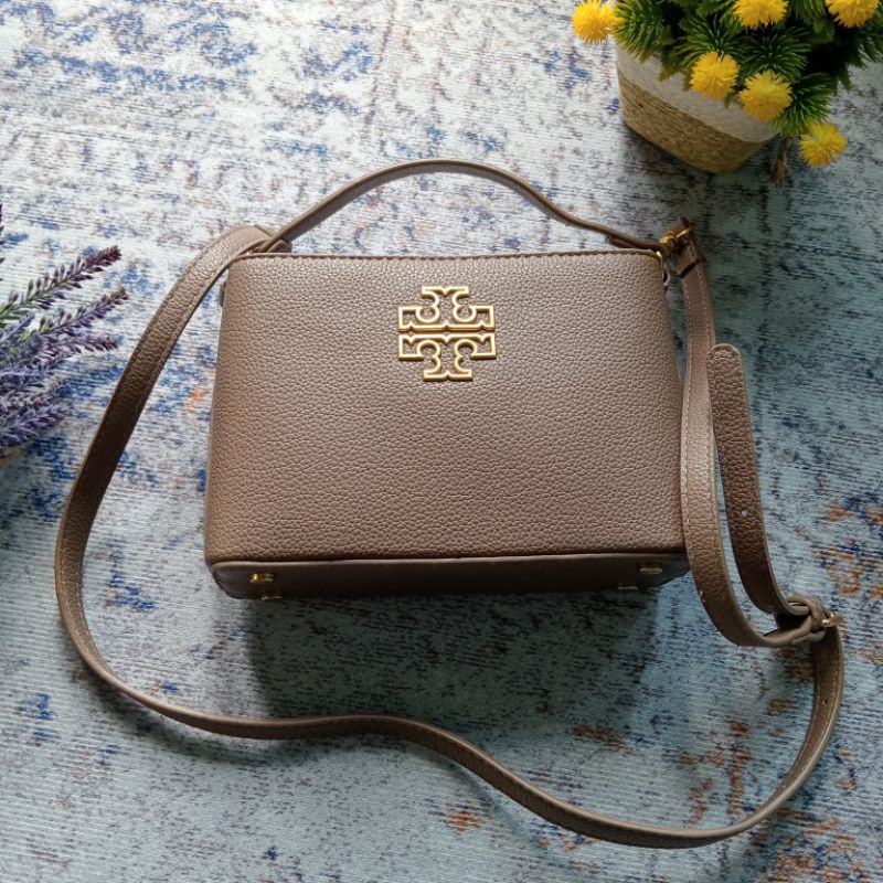 Tas Selempang Kulit Coklat