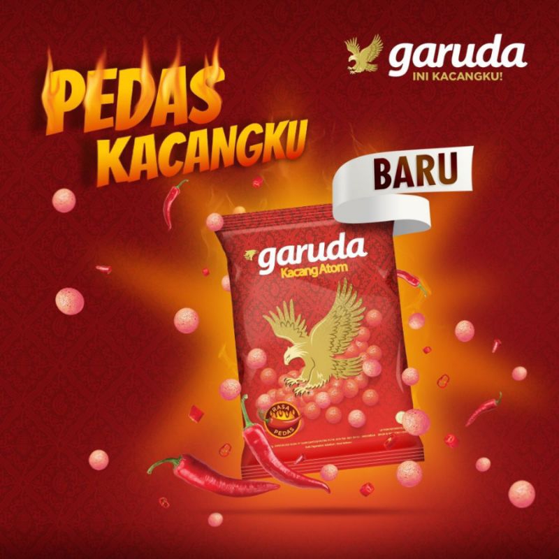 

Garuda Kacang Atom Pedas 100 gr