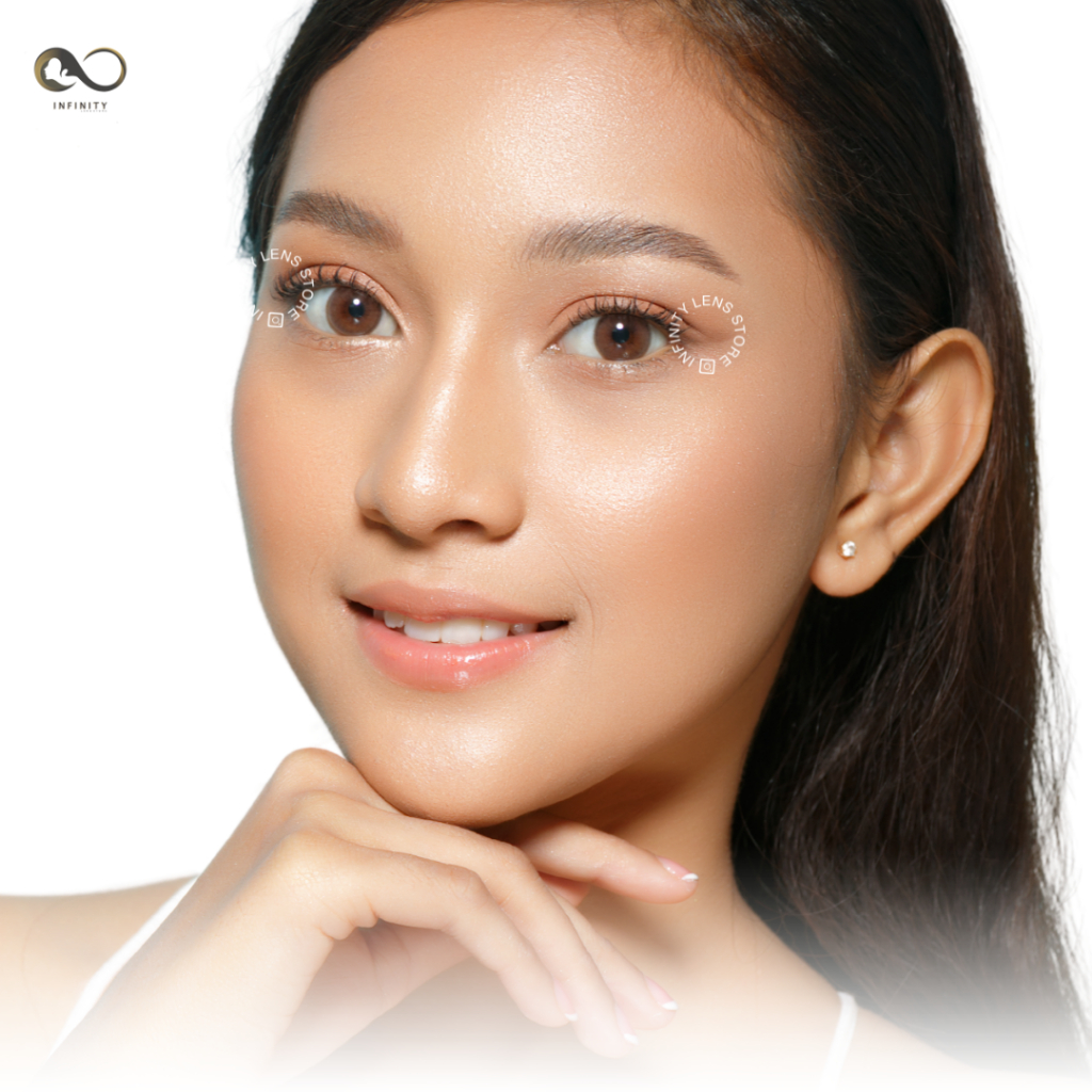 Infinitylenstore - Softlens/Contact Lens Basic Dubai Ocre Kakao