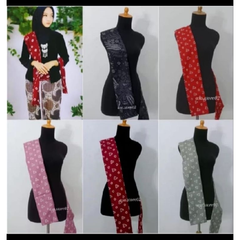 selendang batik jumputan