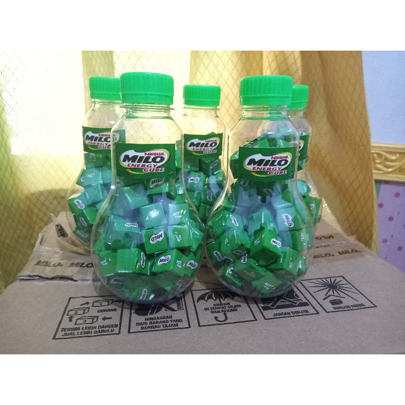 

Milo active cube 1botol isi 50pcs