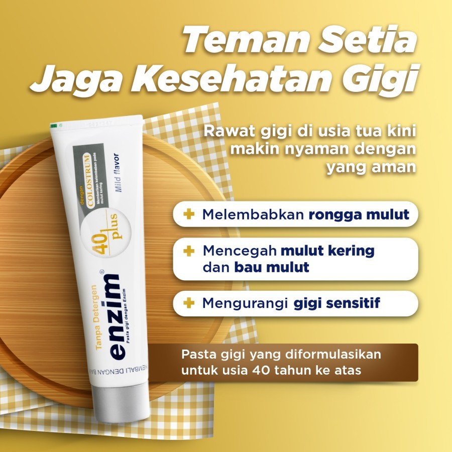 Pasta Gigi Enzim 40 Plus