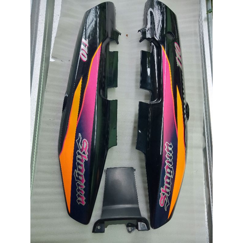 body bodi belakang set list cover tail shogun 110 kebo original nos