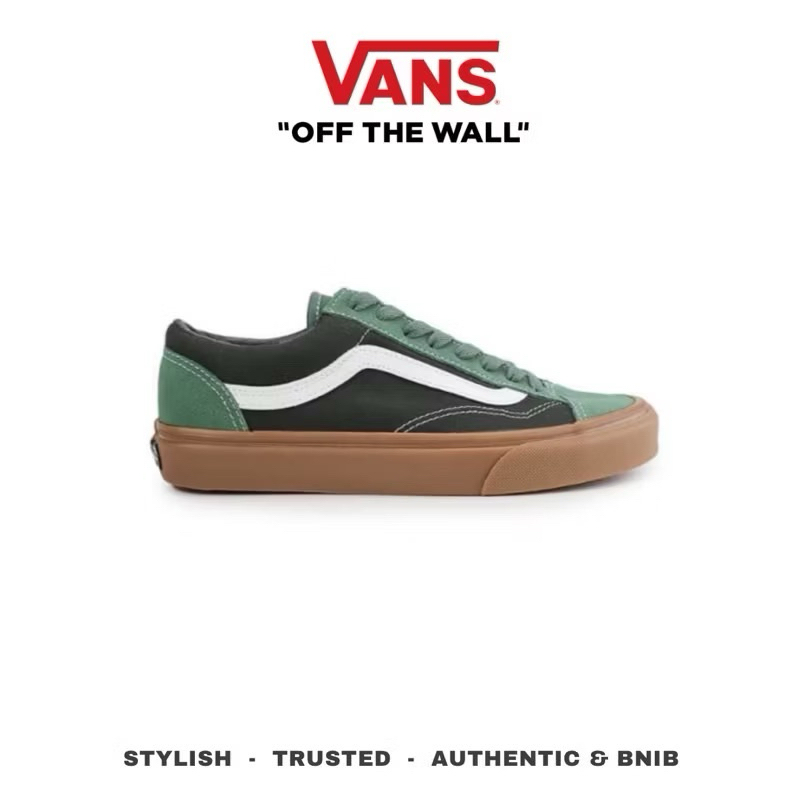 Vans Style 36 Gum Sole Green Fairway / Forest Night